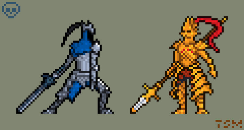 Artorias & Ornstein - GBA MockUp