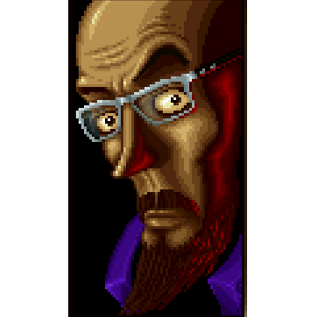 Metal Slug 2 style self-portrait.